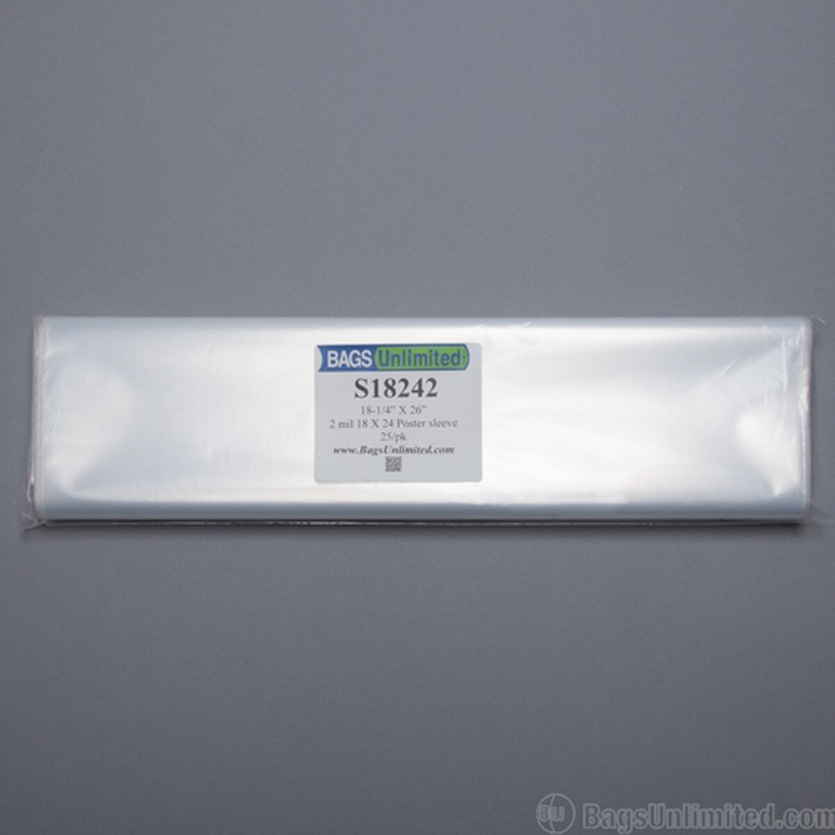18 x 24 Large Print Sleeves - Polye